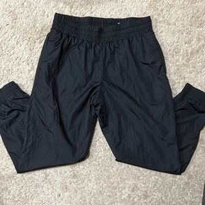 Flirtitude Active black water resistant track pants with mesh lining